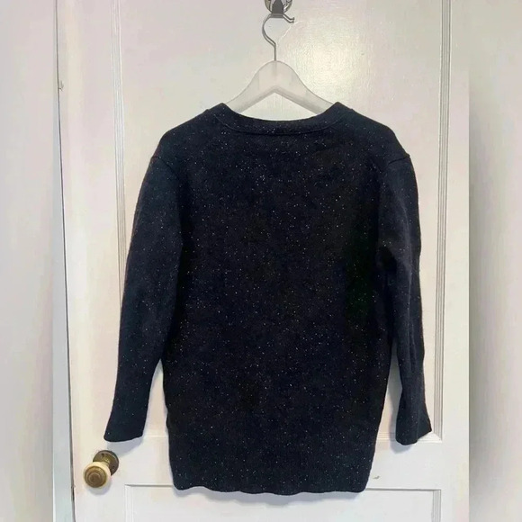 J Crew Wool Speckled Capsule Wardrobe Cardigan Size M - Picture 4 of 4